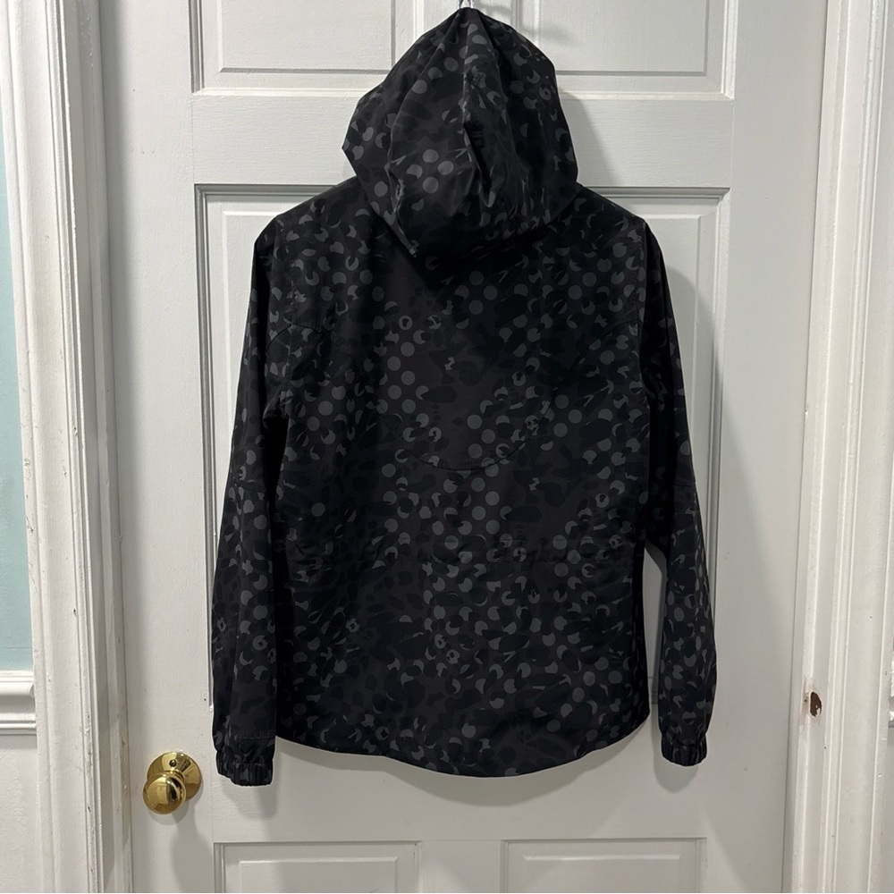 Lululemon Women’s Packable Water Repellent Jacket Size 4 Primal Dot Max Black - Picture 7 of 10